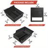 Car Central Armrest Console Box Suede Storage For Tesla Model 3 Y 2021-2023 Armrest Hidden Drawer Storage Box Accessories