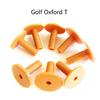 10Pcs Light Weight Rubber Golfing Tees Holder for Outdoor Indoor Hitting Mat Training Driving Ranges Golfing Tees