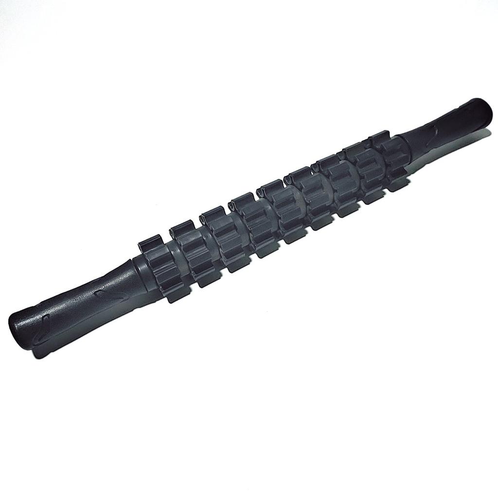 Muscle Roller Bar, Independent Roller Massage Bar, Anti-slip Grip, Yoga, Fitness, Recovery, Leg and Back Pain Relief