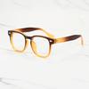 Vintage Rectangle Rivet Frame Myopia Glasses Anti Blue Light Women Near Sight Eyewear Prescription Nearsight