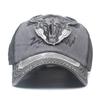 New Washed Cotton Baseball Cap For Men Embroidery Vintage Bull Women Snapback Caps Hats For Men Casquette Sport Hombre Cap