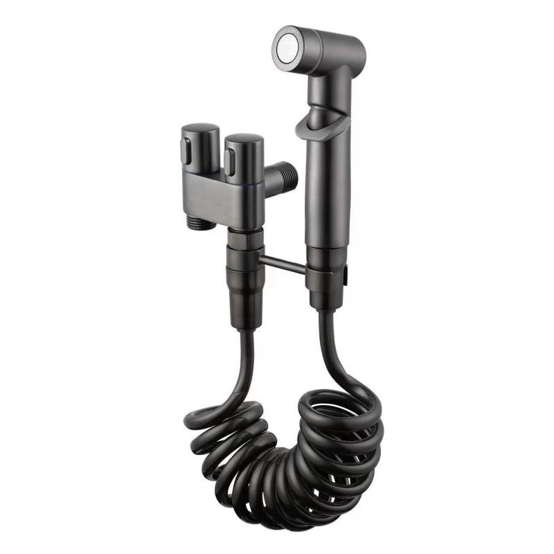 Bidet Sprayer Set Toilet Cleaning Bidet Toilet Sprayer Handheld Bathroom Wash Anal Douche Cold Water Portable Bidet Faucet