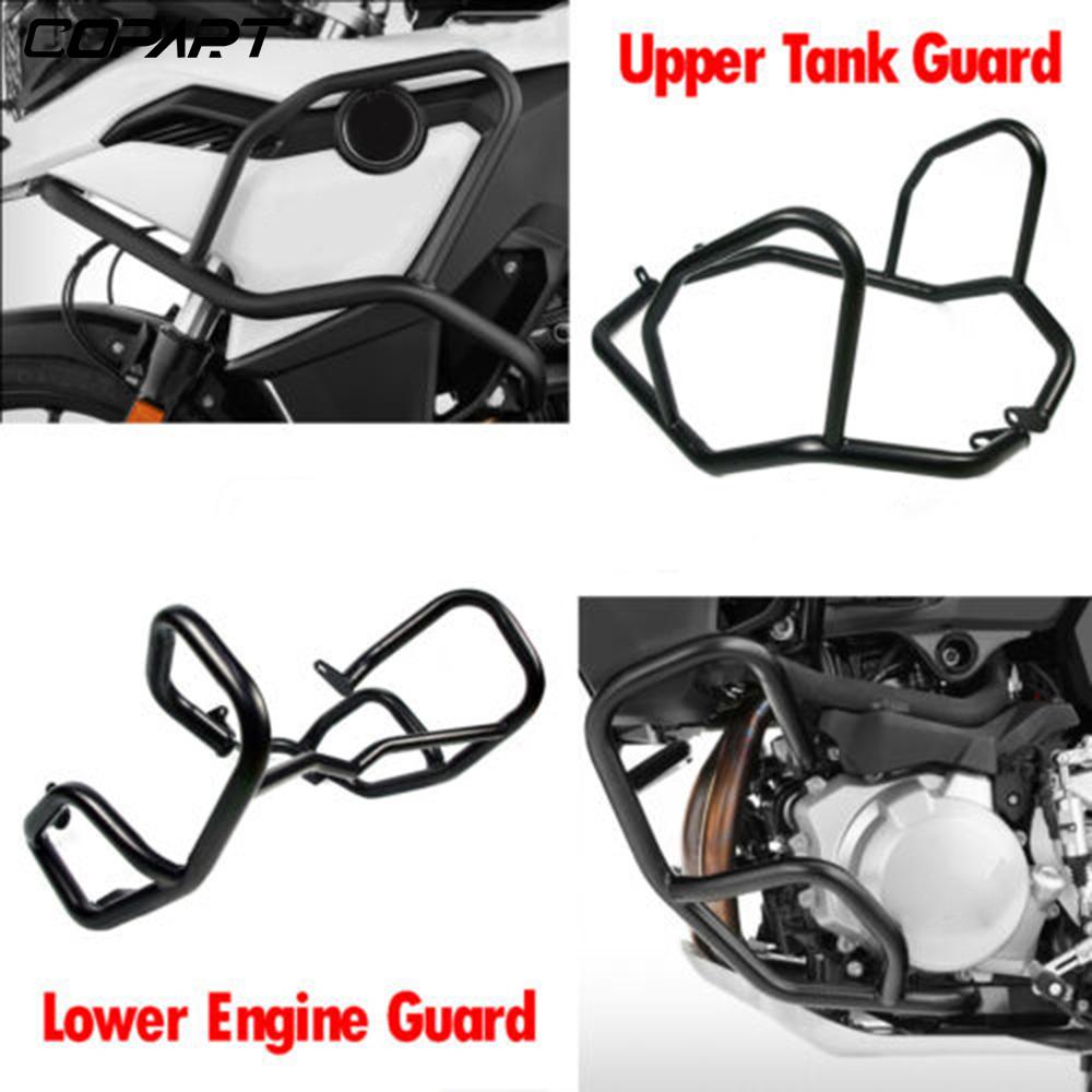 For BMW F750 GS F 850 GS 2017-2024 Motorcycle Accessories F850GS F750GS Engine Guard Crash Bars Bumper Protector Black Silver