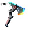 Interstellar Battle Ax Toy Spark with Smoke Effect Transforming Weapon LED 7 Sci-fi RGB Colors Dynamic Sound Haptic Feedback for Kids Dual Function