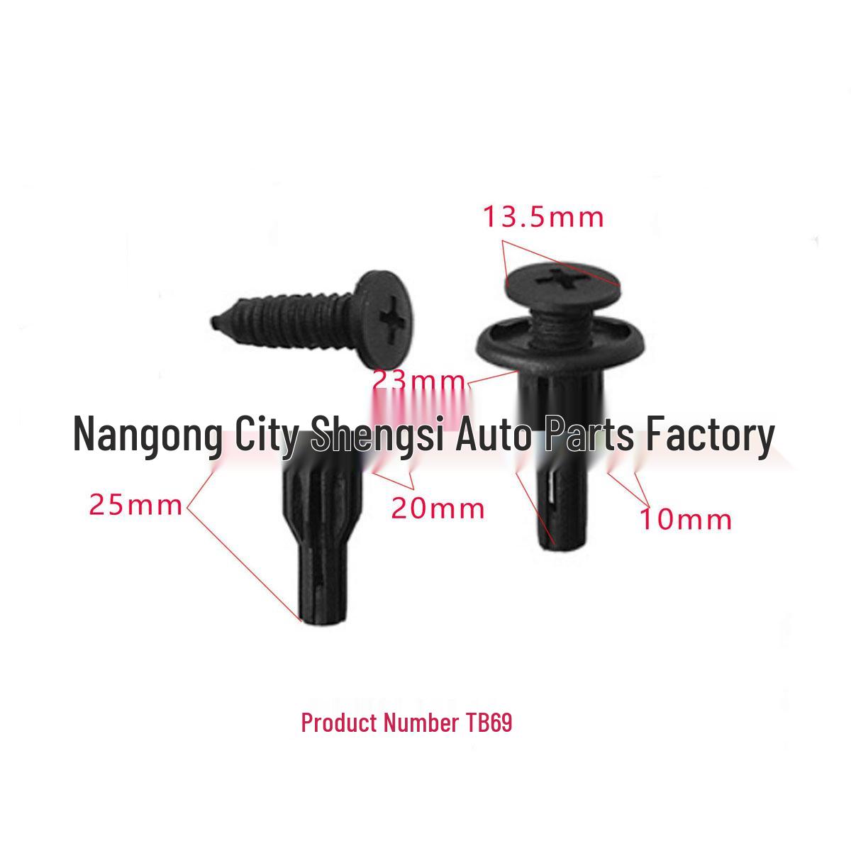 

Toyota Car Bumper Cover Clips & Mudguard Liner Buckles 10000