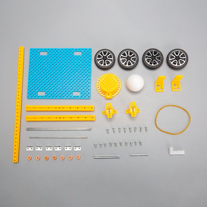 Technology Small Production DIY Stone Car Primary School Students Hand-assembled Scientific Experimental Model Puzzle Science Teaching Aids