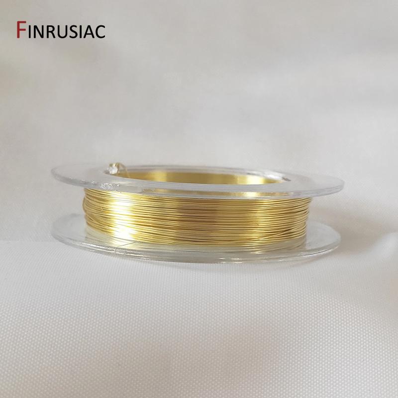 

0.2mm-1mm Silver Gold Plated Copper Wire For Jewelry Making 5 Colors High Quality Craft Wire For Handmade Jewellery Supplies 1.0mm 1.5 meters