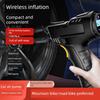 Car-Mounted Air Pump for Automobiles, High-Power, Multi-Functional, Small, Portable, Wireless Electric Tire Pump for Cars