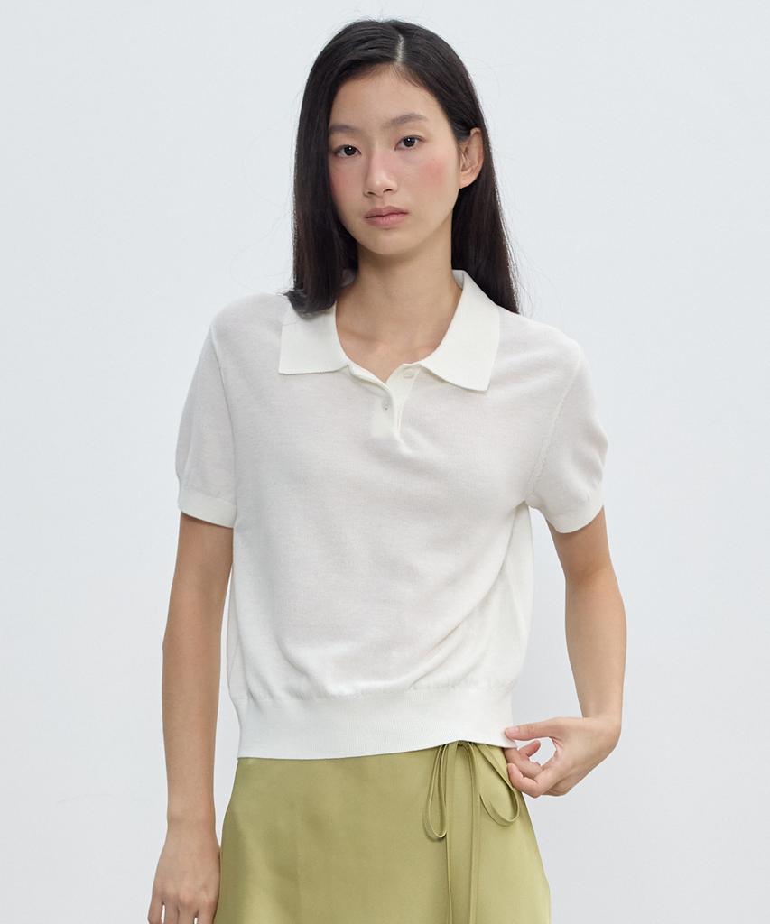 CITYBREEZE Pique Polo Short Sleeve Knit_4 Colors