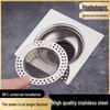 Stainless Steel Anti-Clog Floor Drain Cover & Hair Catcher