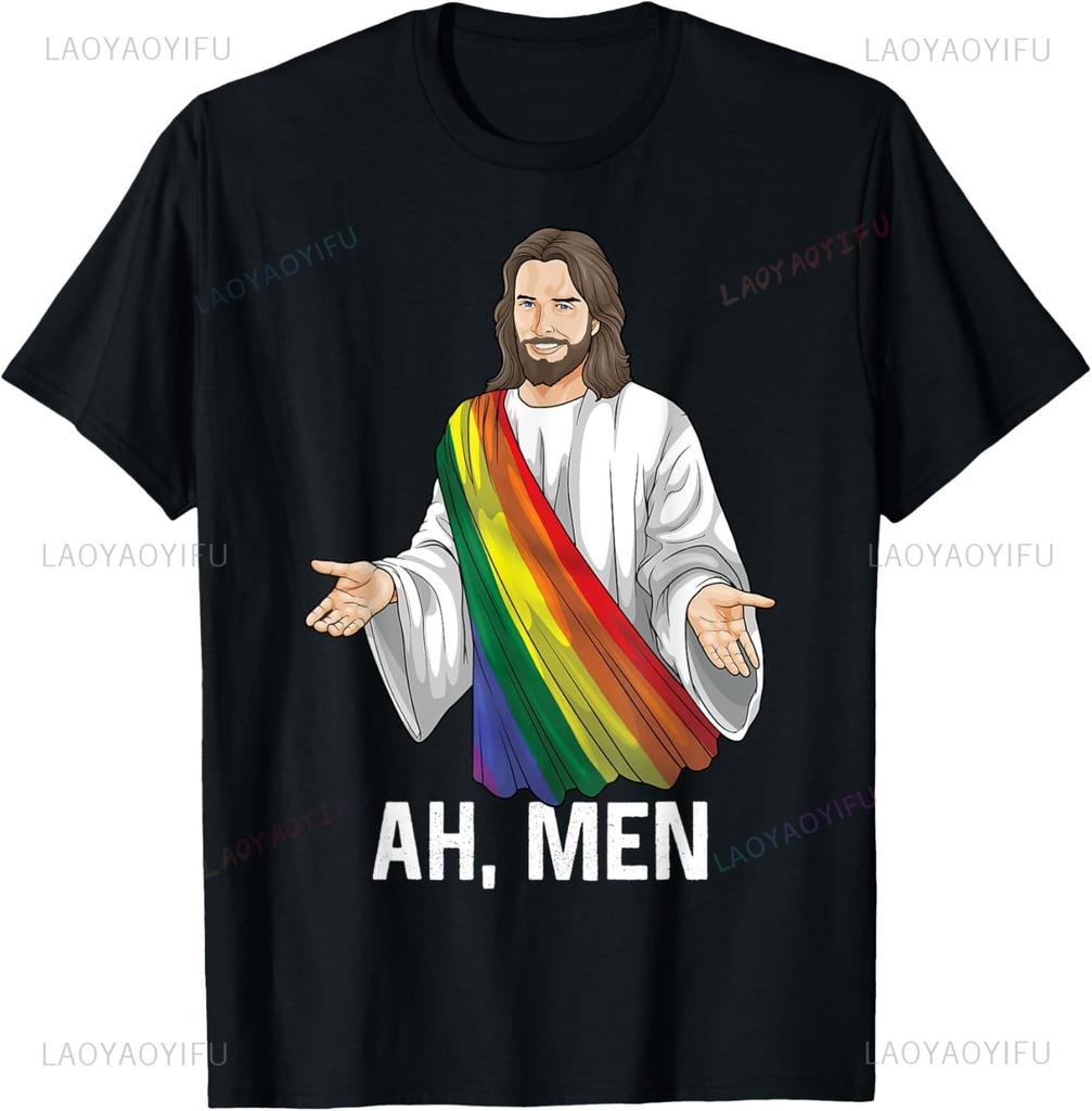 HUMAN LGBT Flag Gay Pride Month Transgender Rainbow Lesbian T-Shirt LGBT Camisetas  Graphic T Shirts  Women Clothes