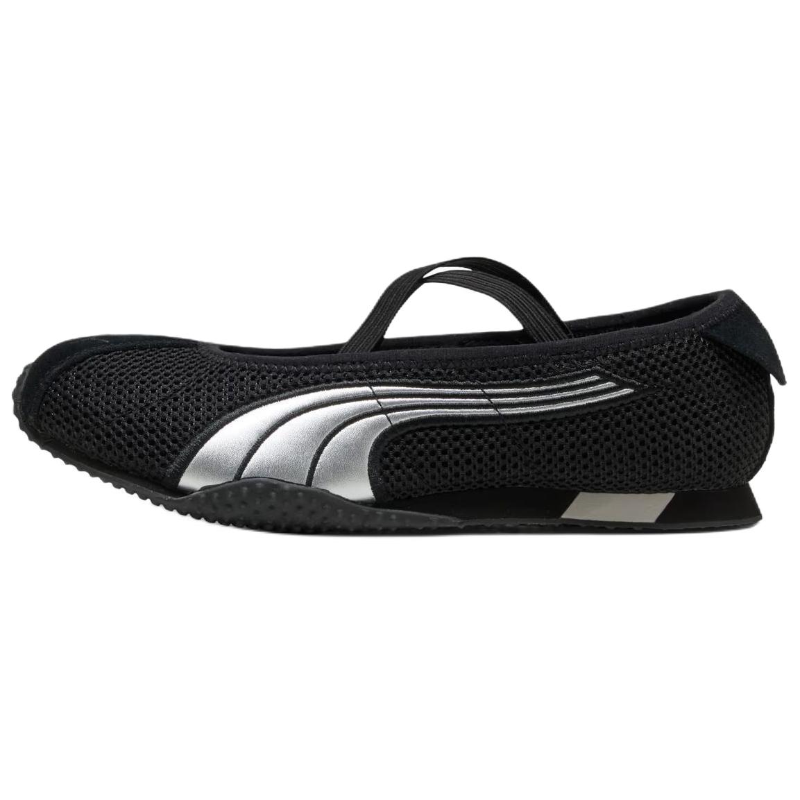 

Puma H-Street Ballet Black Silver Women Sneakers Silver------Details 407820-03 37