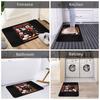 Tenna Deltarune Game Door Floor Bathroom Mats Anti-Slip Outdoor It's TV Time Meme Doormat Bedroom Balcony Entrance Carpet Rug