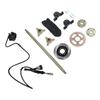 600mm Go Kart Rear Live Axle Kit with Brake Assembly Chain for 50cc 70cc 90cc ATV Quad Bike Drift Trike