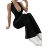 European & American Seamless Hollow-Back Jumpsuit: Summer Hip-Lifting Fitness Bodysuit