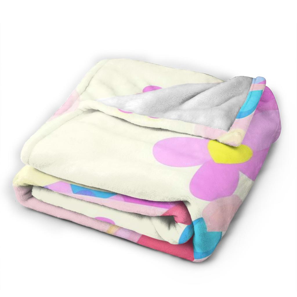 Usahana Cartoon Plush Blanket Kids Adult  Flannel Throw Blanket For Living Room Super Warm Custom  Quality Bedspread Gift Idea