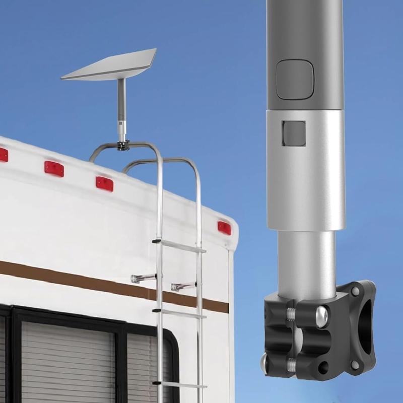 Ladder Mount 0.8-1.17'' Installation Range Mount for Roof/SUV/Outdoor Aluminum Mount
