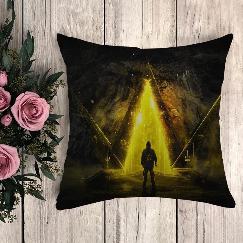 Poszewka na poduszkę Alan Walker Poszewka na poduszkę Luksusowe poduszki Anime Wystrój domu Poduszki dekoracyjne Poszewki dekoracyjne 50x50 Sofa