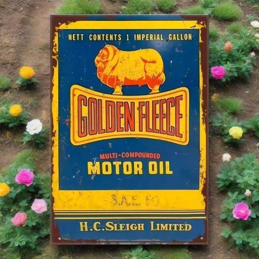 Vintage Floral Metal Wall Art Motivational Sign Home Decor