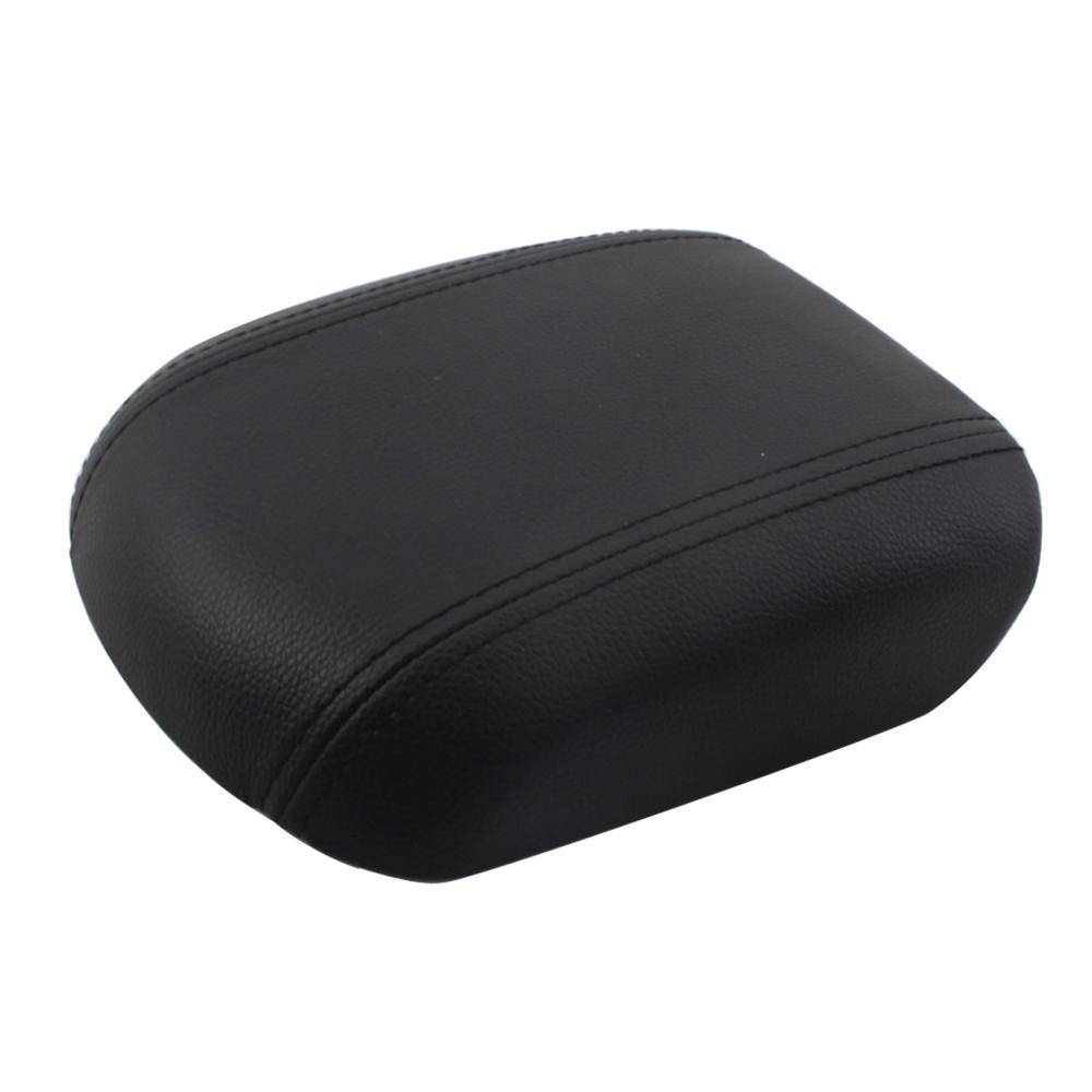 Car Armrest Storage Box Mat PU Leather Armrest Pad Cover Replacement for Cruze 2009 2014