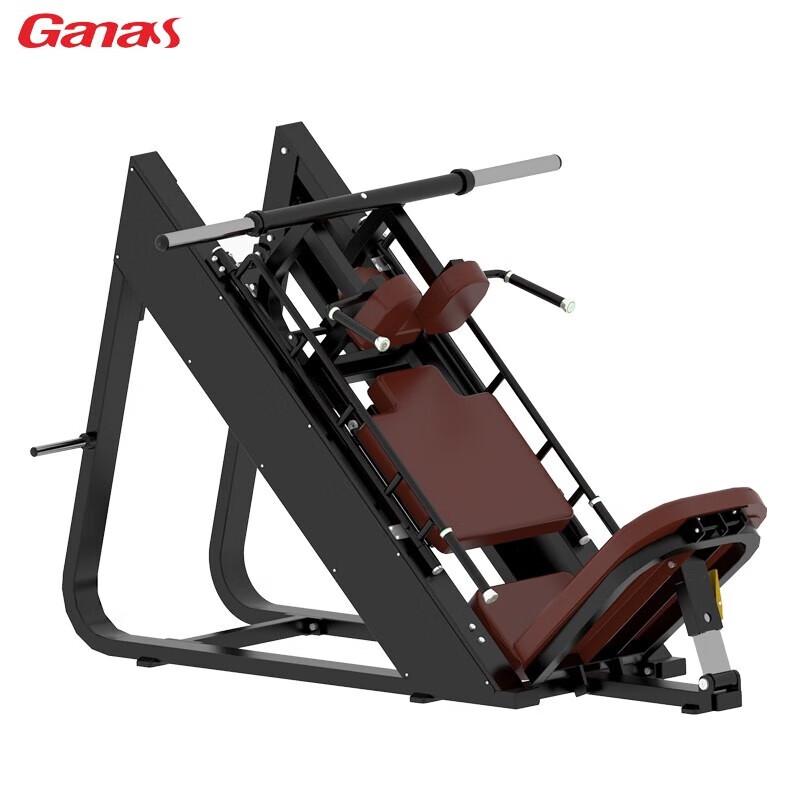Ganas 45-Degree Leg Press Hack Squat Machine