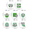 US, Canada and Mexico World Cup Football Brooch Cute Cartoon Alloy Oil Drip Personalized Backpack Accessories Sports Badges