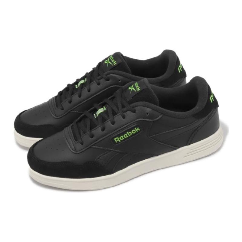 Reebok Court Advance 'Black Lime Silver' Sneaker 100033460