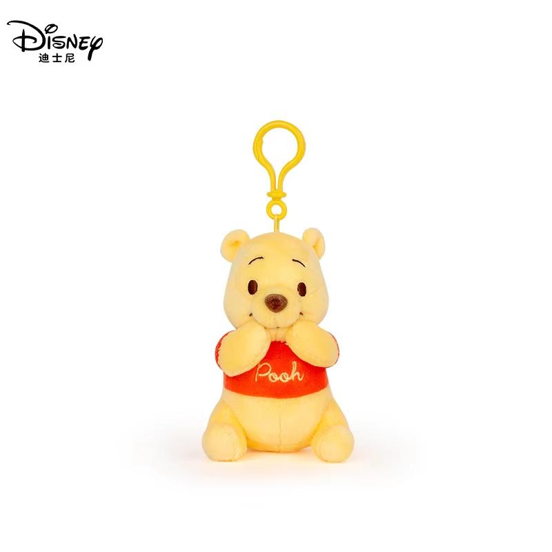 Disney Rex Dinosaur Pendant Winnie the Pooh Lotso Plush Toy Cute Doll Keyring Children's Toy Backpack Pendant Birthday Present