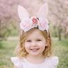 Non-slip Bunny Ears Hair Hoop Floral Decoration Cosplay Headbands  Holiday Decor