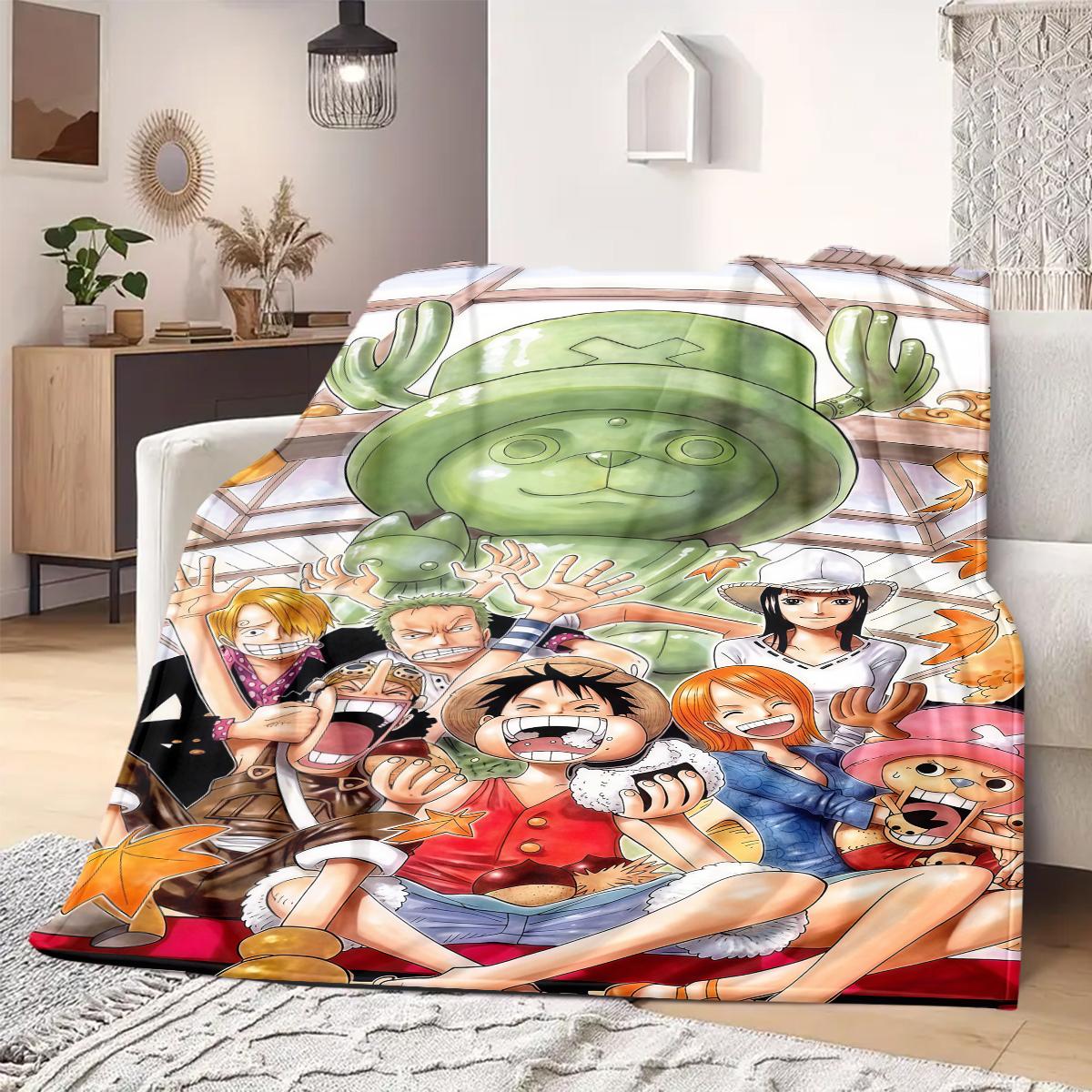 

Anime Print Blanket Warm Comfortable Flannel Blanket Suitable for Bedrooms,Sofas, Beds,Chairs,Travel 88 75x90cm