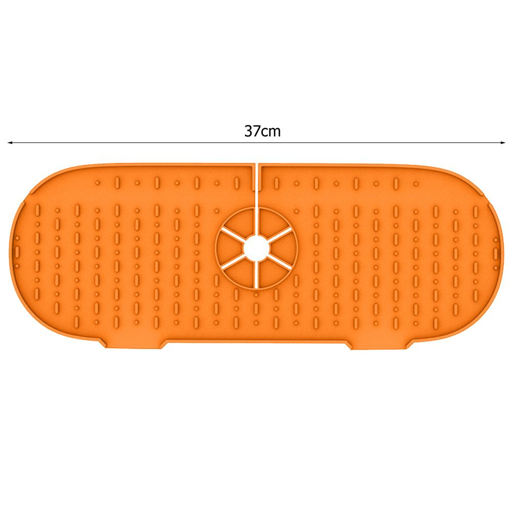 

Силиконовый коврик для крана для кухонной раковины, брызгозащитный коврик для слива, коврик для улавливания брызг для крана в ванной, защитный коврик для столешницы