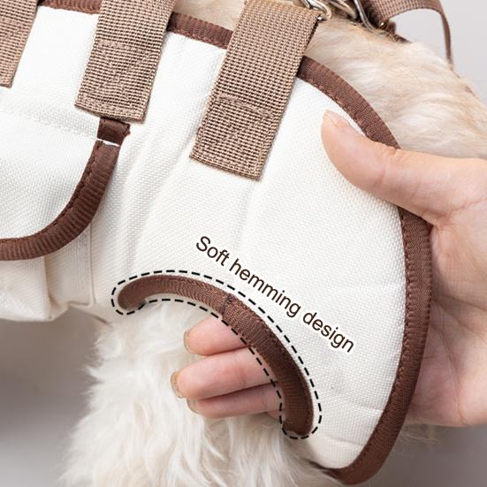 Torba na zwierzęta Oddychająca nosidełko-chusta Regulowany szelek na całe ciało Crossbody z kieszenią dla małych psów