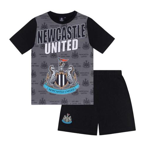 Newcastle United FC Boys Tonali 8 Sublimated Short Pyjama Set