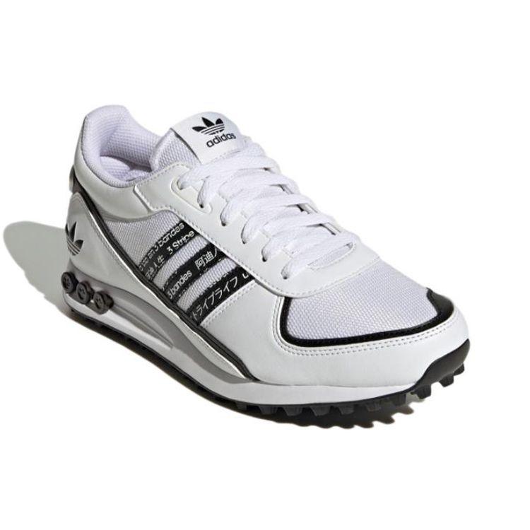 Adidas Originals La Trainer 2.0 Casual Comfortable Sports Durable Low-Top Lifestyle Shoes Men Sneakers White Black FZ5962