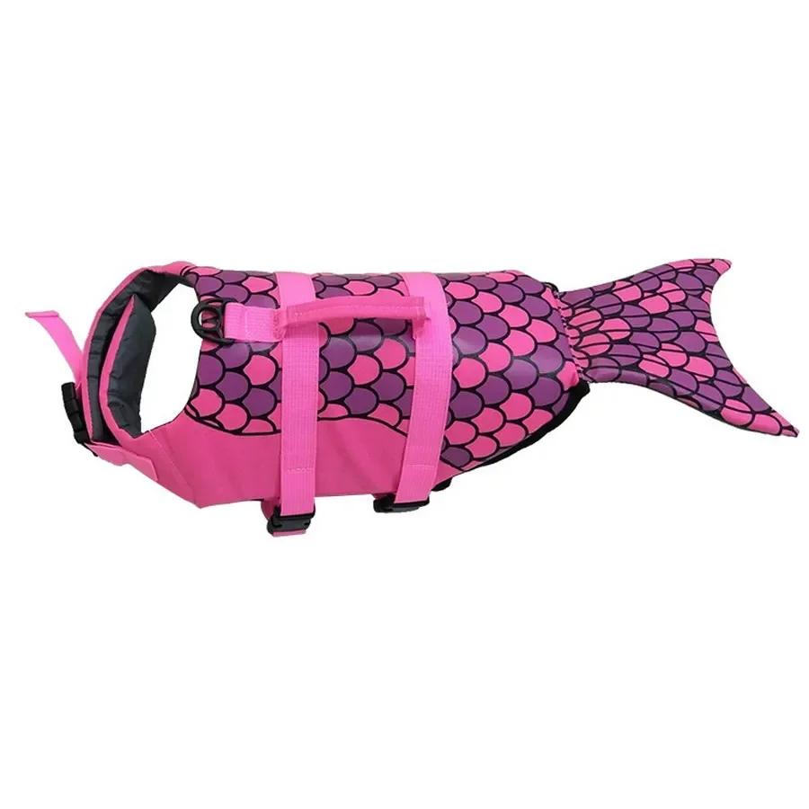 Haustier Hund Lebensretter Hund Schwimmweste Weste Kleidung Schwimmweste Kragen Harness Hund Schwimmen Sommer Bademode Drop Shipping Rettungsweste
