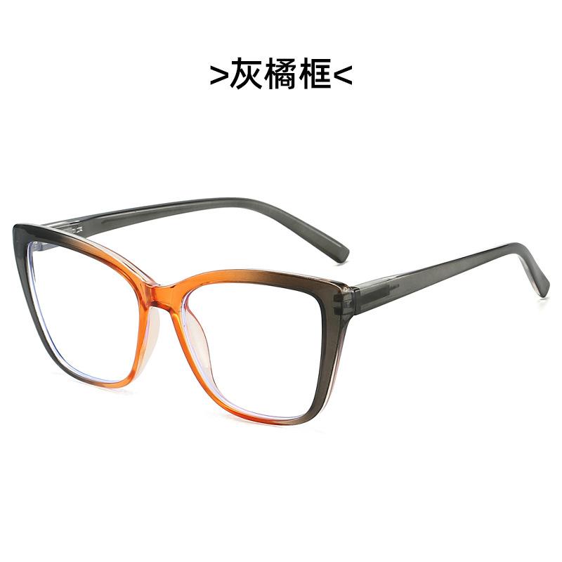 Große Lesebrille, Blaulichtfilterbrille, Modische Lesebrille mit Federbügeln für ältere Menschen, Strahlenschutzbrille