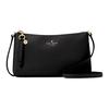 PVC Crossbody Bag, Shoulder Bag Women's Black KK311-001