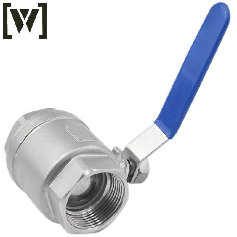 BaiPu Q11F Two-Piece 304 Stainless Steel Ball Valve