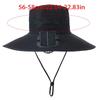 Rechargeable Outdoor Fisherman Hat Built In Fan Solar Charging Lightweight Breathable Sun Protection For Men Women