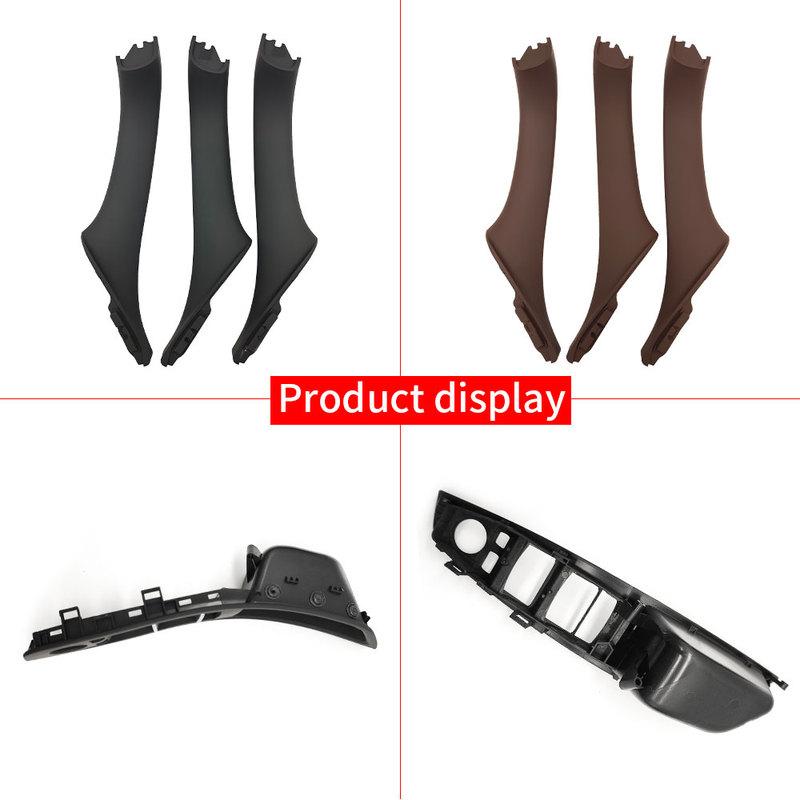 For BMW F10 F11 Car Inner Handle Interior Door Panel Driver's Window Switch Frame Storage Box Sets for BMW 5 Series 520 528 535