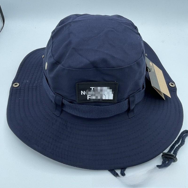 Letter Unisex Fisherman Hat Outdoor Wide Brim Sun Hat With Material Breathable