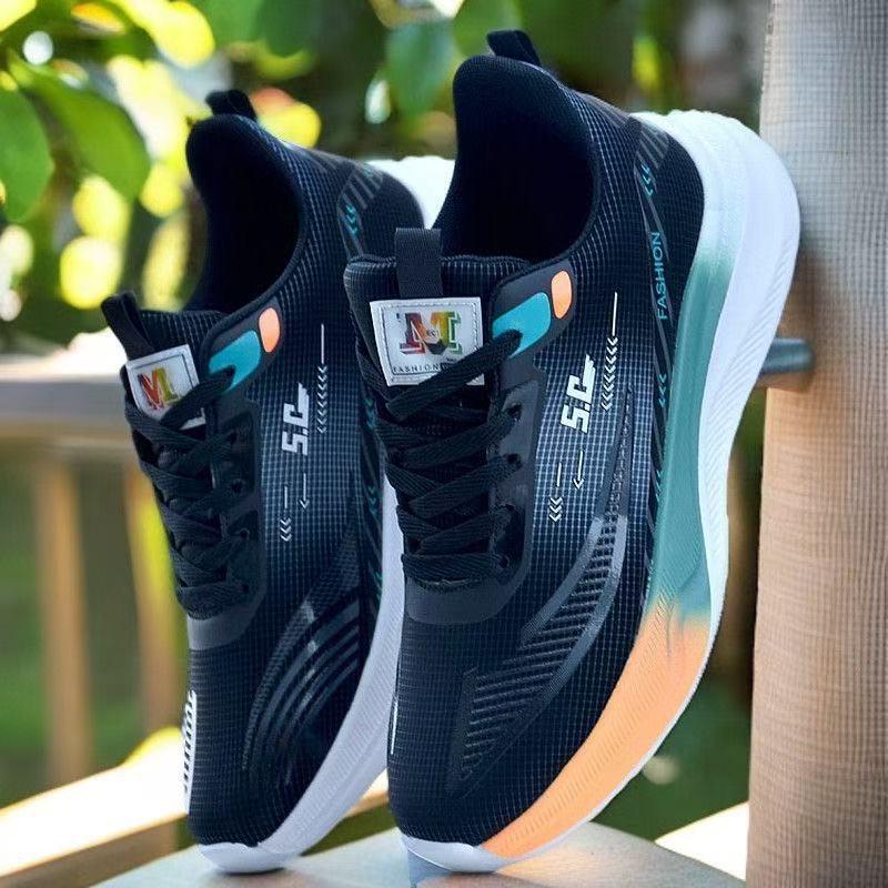 Men's Autumn Leather Casual Sneakers - Trendy, Simple Design for Walking and Shopping
