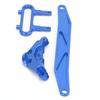 RC Battery Cover Steering Group Upper Cover Front Fixing Bracket Set for Redcat XBE XTE SC 1 10 Monster TruckBlue