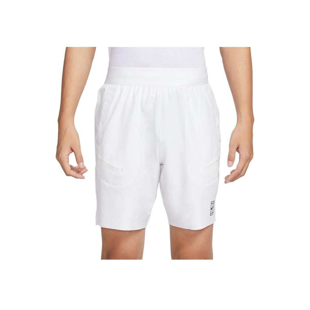 Nike Dri-Fit Men's Tennis Training Shorts White FZ9323-100