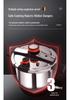 Denifei 304 Stainless Steel High-Pressure Cooker, Gas & Induction-Compatible, Thickened & Explosion-Proof.