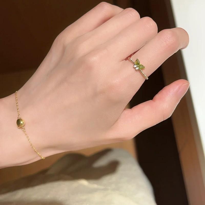 Unique Enamel Blue Mother Of Pearl Ring For Women Fashionable And Elegant Accessory
