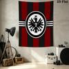 Frankfurt Fußball Wandteppich Ästhetischer Wandbehang Bedruckter Stoffdecke Dekorative Wandteppiche Für Schlafzimmer Wohnzimmer Heimdekoration