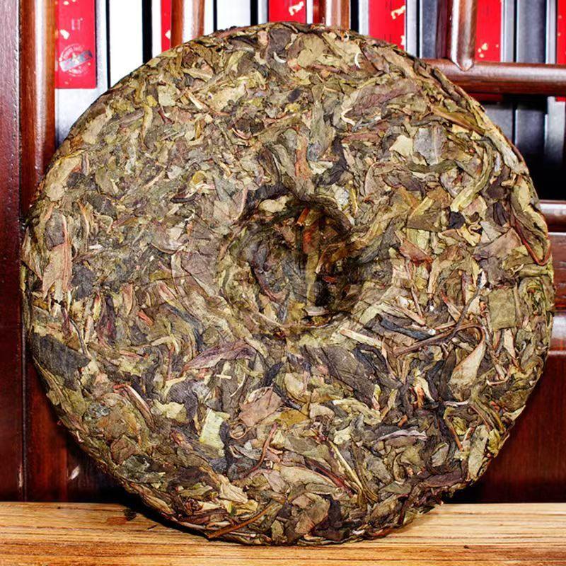 357g Yunnan Puerh Raw Tea Lceland Golden Leaves Raw Pu'er Tea Cake Pu-erh Tea