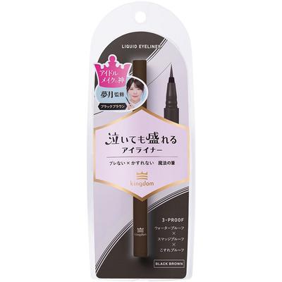 Kingdom Liquid Eyeliner Tp Black Brown