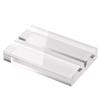 5/10/20/30PCS Clear Acrylic Sign Holders 2/3mm Acrylic Place Card Slot Stand Wedding Sign Holders |Table Numbers Display Stands